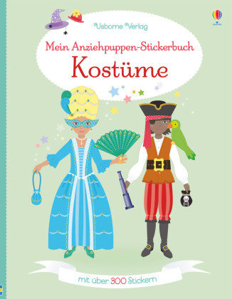 Mein Anziehpuppen-Stickerbuch: Kostüme