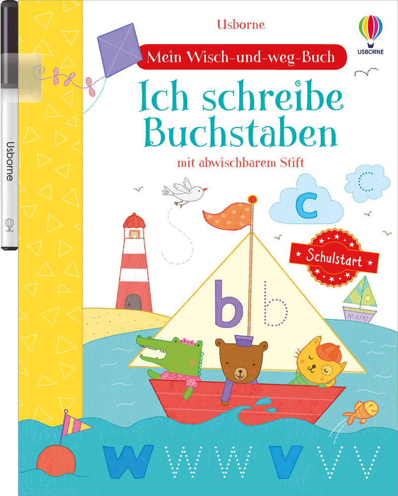 Mein Wisch-und-weg-Buch Schulstart: Ich schreibe Buchstaben