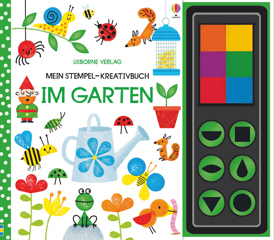 Mein Stempel-Kreativbuch: Im Garten