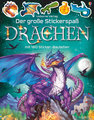 Der große Stickerspaß: Drachen