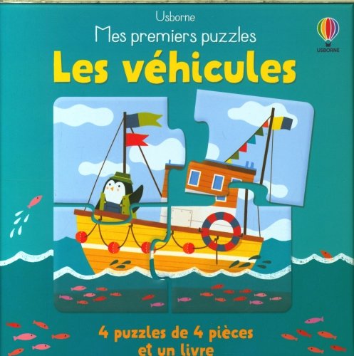 Les véhicules : mes premiers puzzles