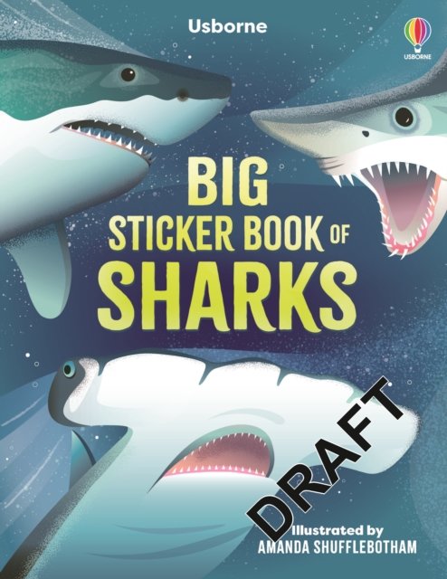 Big Sticker Book of Sharks