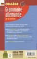 Grammaire allemande par les exercices : collège