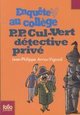 P P Cul Vert Detective