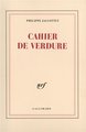 Cahier de verdure