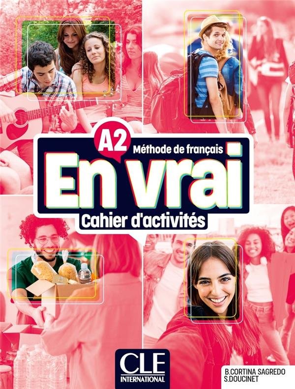 En vrai: Cahier d'activites - A2 + Audio