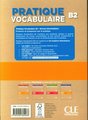 Pratique Vocabulaire - Niveau B2 - Livre + Corriges + Audio en ligne