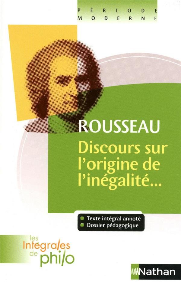 Discours sur l'origine et les fondements de l'inégalité parmi les