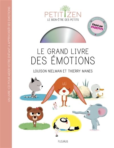 le grand livre des émotions, avec 1 CD