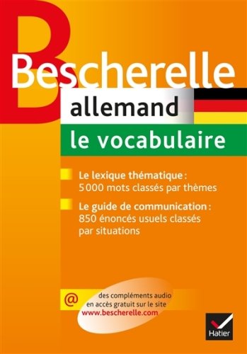 Allemand: le vocabulaire