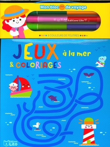 A la mer : jeux & coloriages