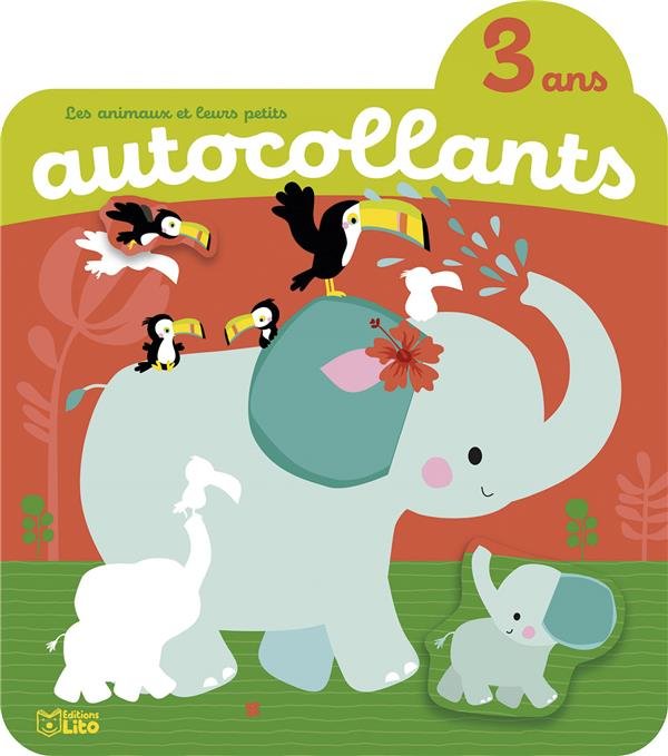 18 gommettes petits animaux d'automne