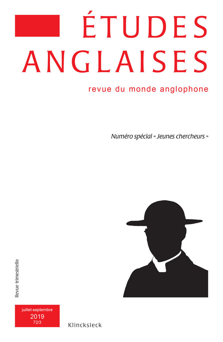 Etudes anglaises - n 3/2019 - numero special  jeunes chercheurs