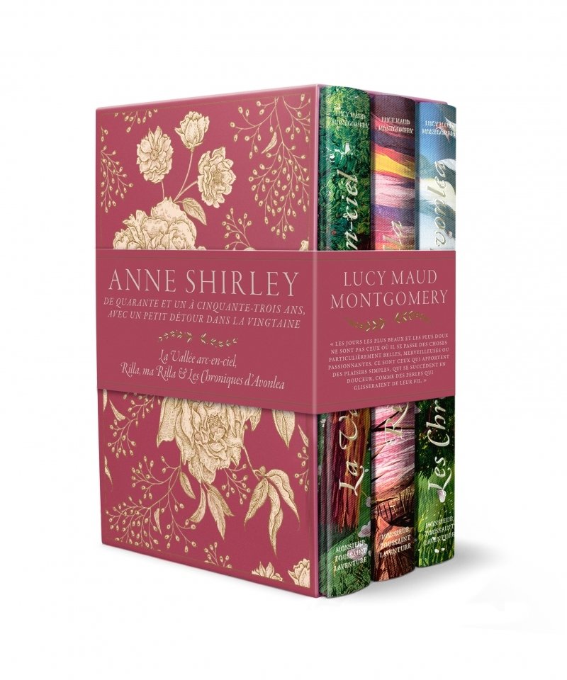 Coffret saga anne shirley 7 a 9 - de quarante et un a cinqua