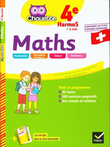 Maths 4e HarmoS : 7-8 ans