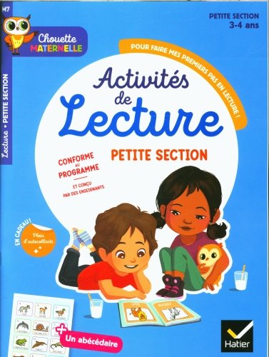 Activités de lecture, maternelle petite section, 3-4 ans