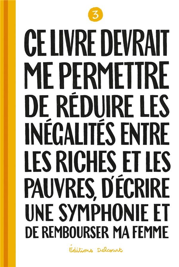 Ce livre devrait me permettre de réduire les inégalités entre les