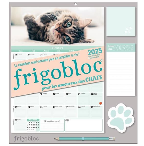 Frigobloc 2025 : pour les amoureux des chats