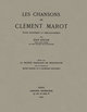 Les chansons de clement marot - etude historique et bibliographique