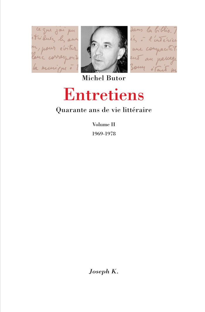 Entretiens vol 2, 1969-1978