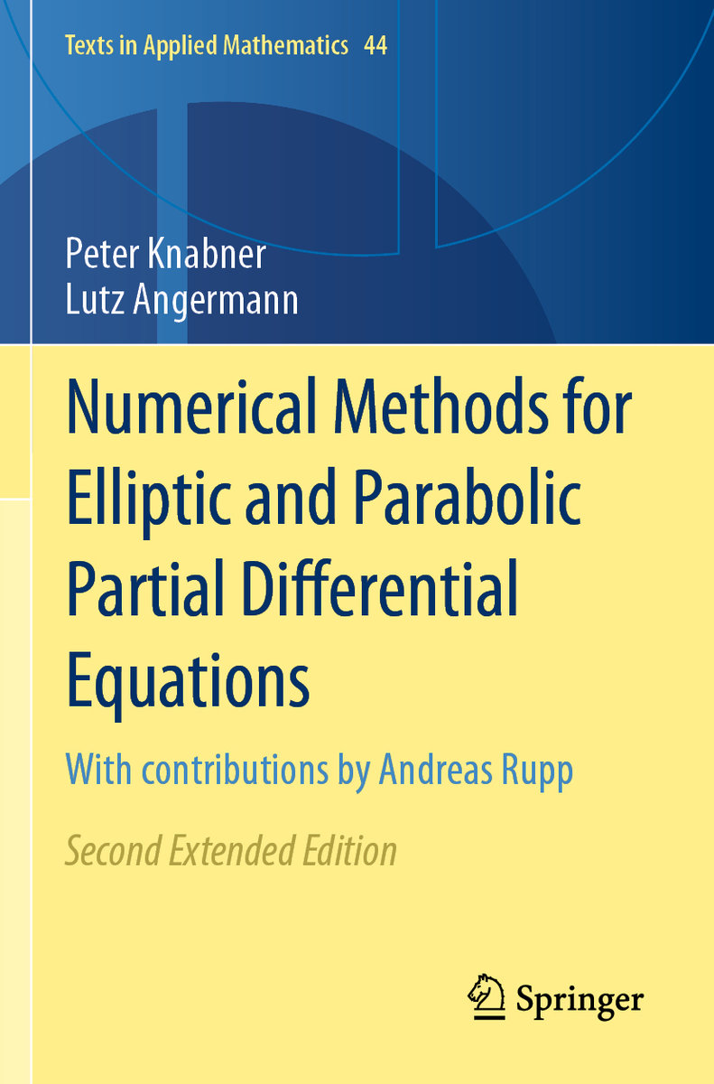 Numerical Methods for Elliptic and Parabolic Partial Differential Equations