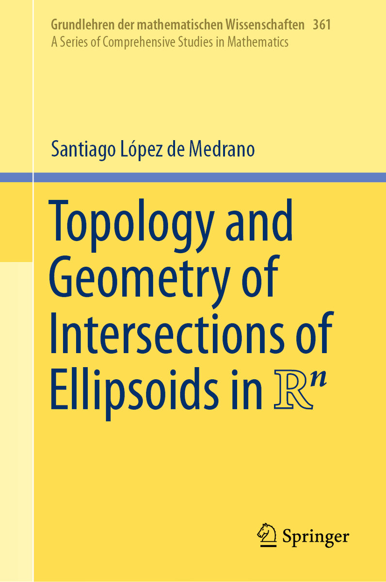 Topology and Geometry of Intersections of Ellipsoids in R^n