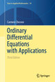 Ordinary Differential Equations with Applications