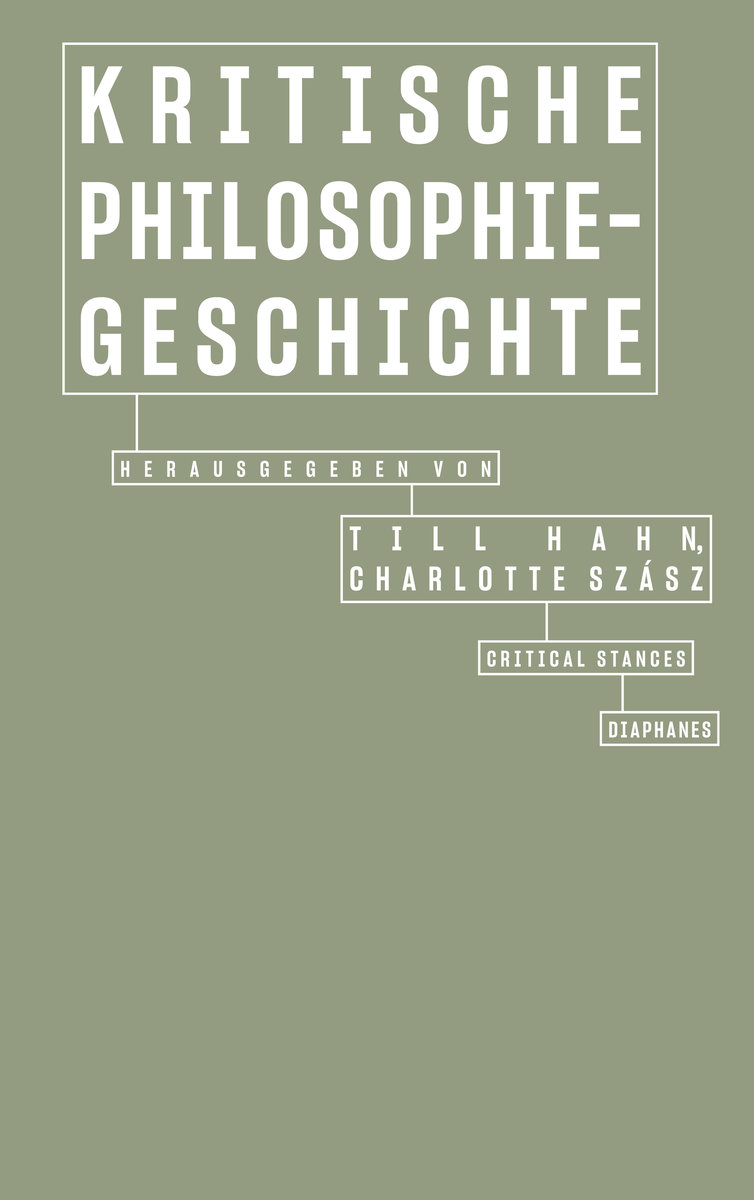 Kritische Philosophiegeschichte