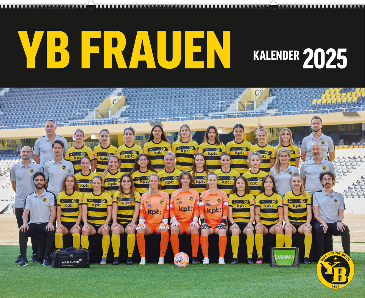 Kalender YB-Frauen 2025