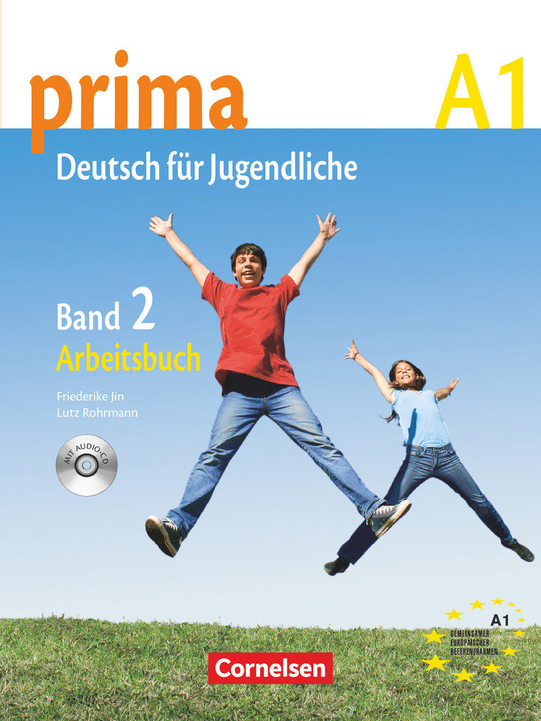 Prima - Deutsch für Jugendliche, Bisherige Ausgabe, A1: Band 2, Arbeitsbuch mit Audio-CD