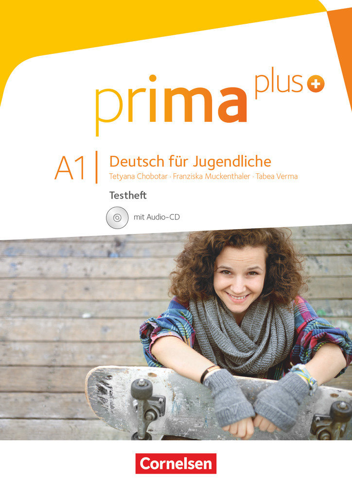 Prima plus, Deutsch für Jugendliche, Allgemeine Ausgabe, A1: zu Band 1 und 2, Testheft mit Audio-CD