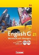 English G 21, Ausgabe B, Band 4: 8. Schuljahr, Workbook mit CD-ROM (e-Workbook) und CD - Lehrkräftefassung