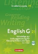 English G 21, Erweiterte Ausgabe D, Band 5: 9. Schuljahr, Vorschläge zur Leistungsmessung, Kopiervorlagen mit CD, Inhaltlich identisch mit 978-3-06-032070-7