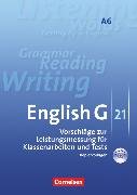 English G 21, Ausgabe A, Abschlussband 6: 10. Schuljahr - 6-jährige Sekundarstufe I, Vorschläge zur Leistungsmessung, Kopiervorlagen mit CD, Inhaltlich identisch mit 978-3-06-032071-4