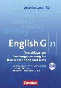 English G 21, Vorschläge zur Leistungsmessung - Ausgabe A, Abschlussband 5: 9. Schuljahr - 5-jährige Sekundarstufe I, Leistungsmessung, CD-Extra (CD-ROM und CD auf einem Datenträger), Inhaltlich identisch mit 978-3-06-032314-2