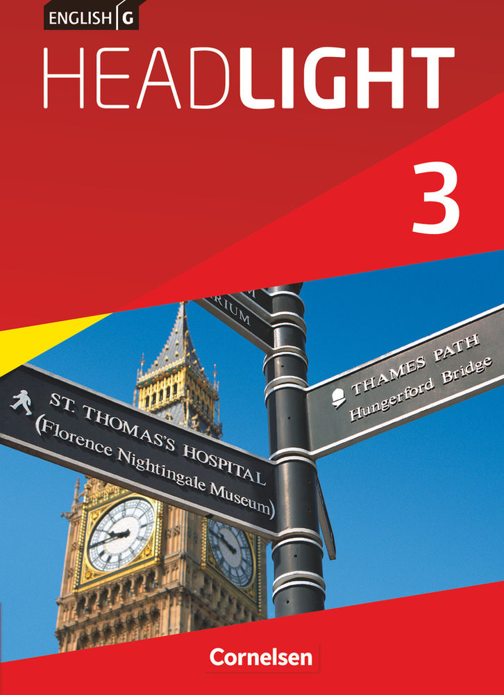 English G Headlight, Allgemeine Ausgabe, Band 3: 7. Schuljahr, Schulbuch, Festeinband