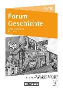 Forum Geschichte - Neue Ausgabe, Berlin/Brandenburg, 9./10. Schuljahr, Vom Ersten Weltkrieg bis zur Gegenwart, Basismodule - Wahlmodule - Fächerverbindende Module, Handreichungen für den Unterricht, Kopiervorlagen und CD-ROM , Mit Lösungen, Kartenanimationen, Film- und Hördokumenten