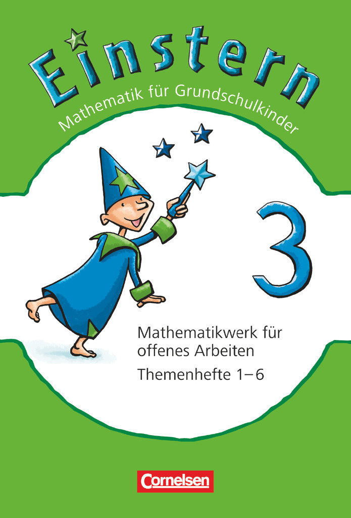 Einstern, Mathematik, Ausgabe 2010, Band 3, Themenhefte 1-6 und Kartonbeilagen im Schuber, Zum mehrjährigen Gebrauch