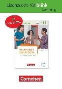 Pluspunkt Deutsch - Leben in Deutschland, Allgemeine Ausgabe, B1: Gesamtband, Interaktives Arbeitsbuch und Kursbuch im Paket als E-Book mit Audios und Videos, Gedruckter Lizenzcode für BlinkLearning (24 Monate für Lehrkräfte)