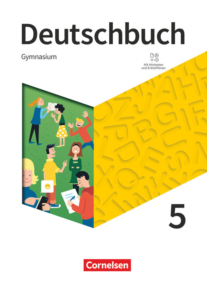 Deutschbuch Gymnasium, Neue Allgemeine Ausgabe, 5. Schuljahr, Schulbuch