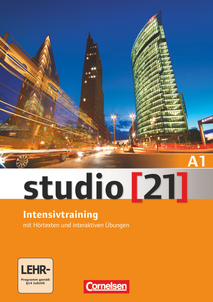 Studio [21], Grundstufe, A1: Gesamtband, Intensivtraining mit Hörtexten und interaktiven Übungen