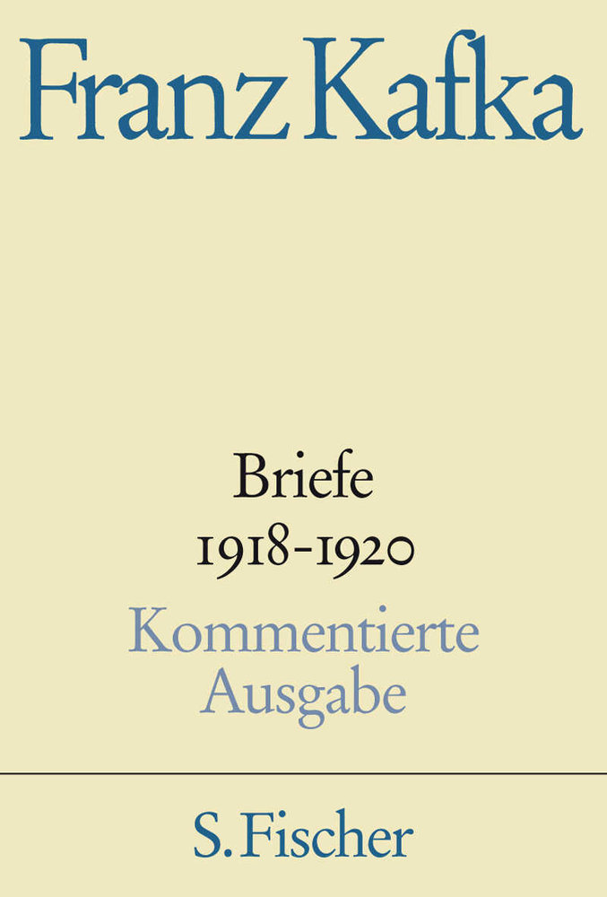 Briefe 1918-1920 Bd. 4 - Gesammelte Werke in Einzelbänden in der Fassung der Handschrift