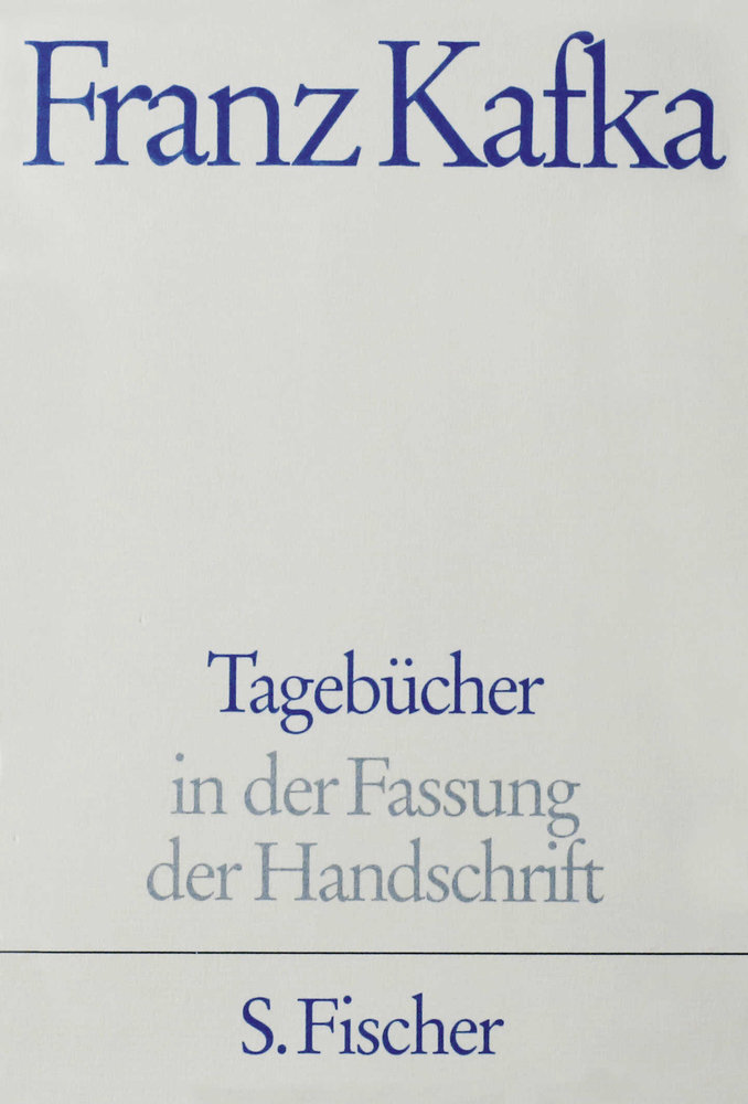 Tagebücher, Kommentar - Gesammelte Werke in Einzelbänden in der Fassung der Handschrift