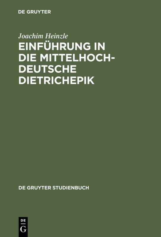 Einführung in die mittelhochdeutsche Dietrichepik