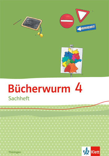 Bücherwurm Sachheft. Arbeitsheft 4. Schuljahr für Thüringen