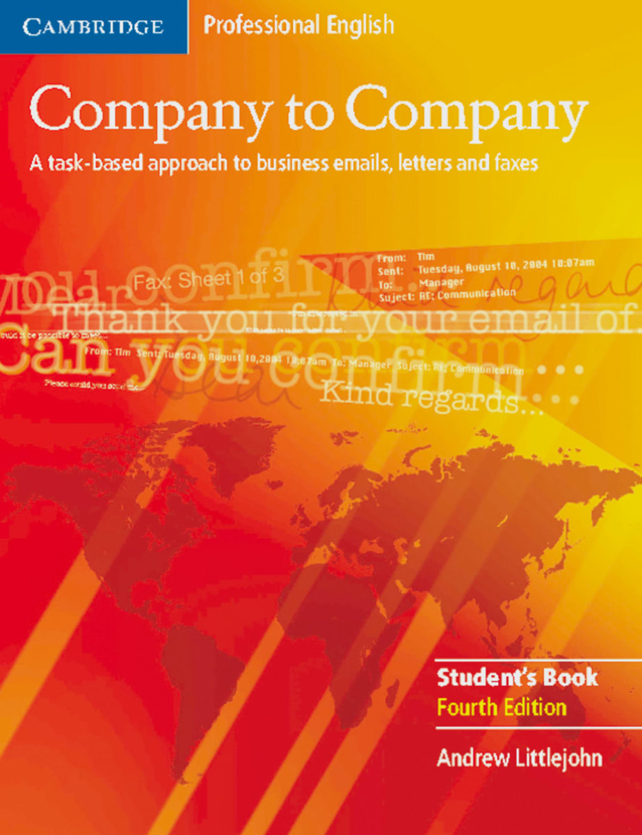 Student's Book - Company to Company