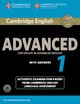 Student's Book Pack with answers and 2 Audio-CDs - Cambridge English Advanced 1 for updated exam 2015