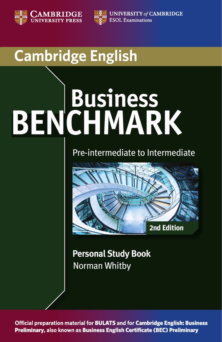 Business Benchmark B1 Pre-intermediate/Intermediate, 2nd edition - Business Benchmark, 2nd ed.