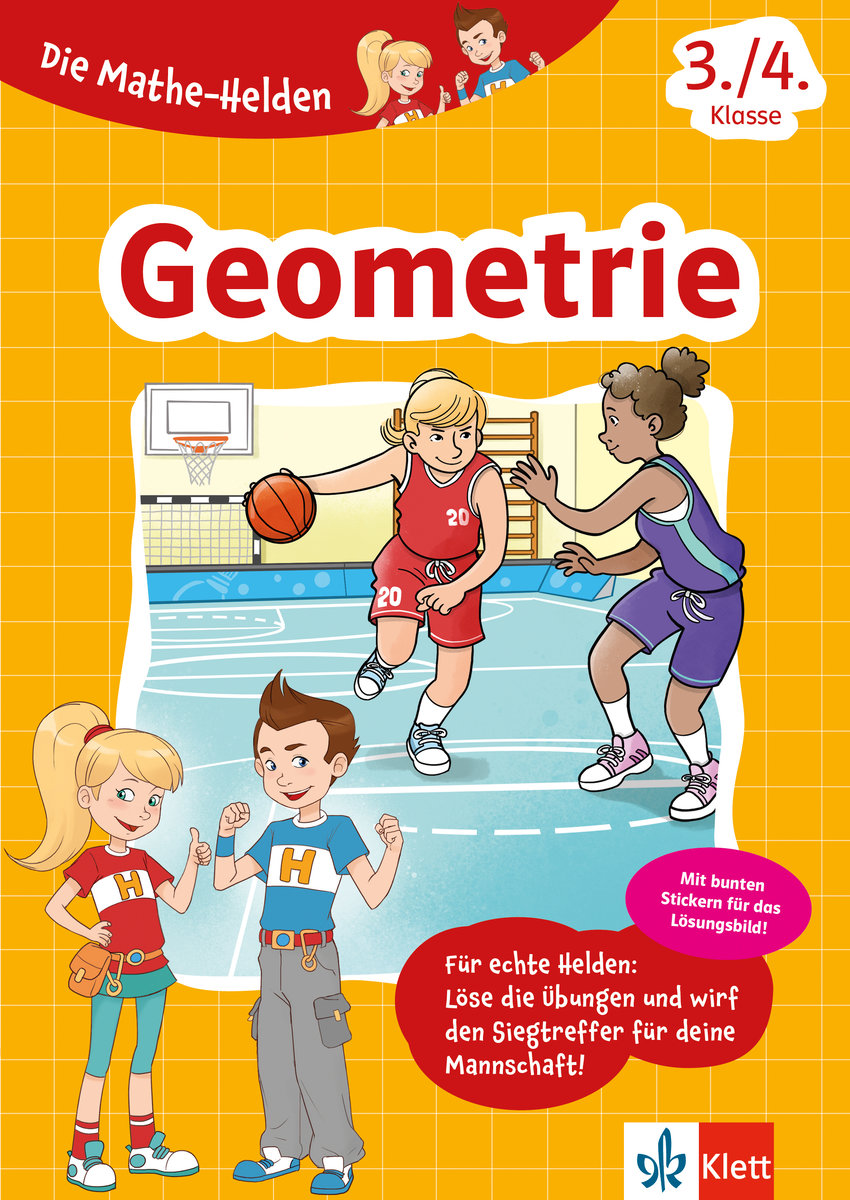 Klett Die Mathe-Helden: Geometrie 3./4. Klasse