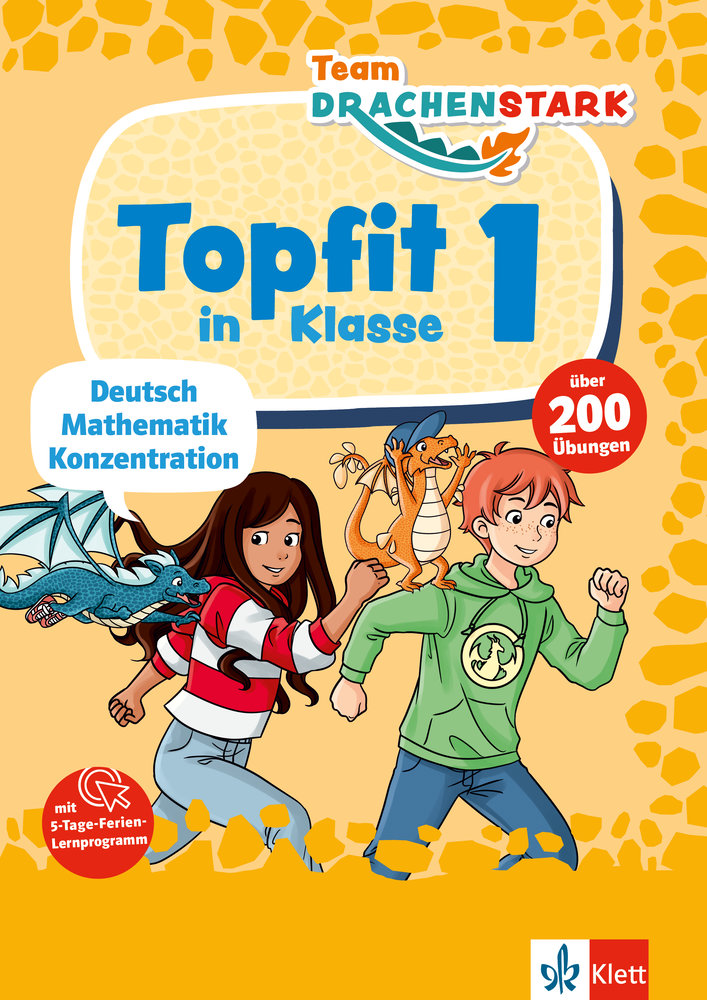 Klett Team Drachenstark: Topfit in Klasse 1